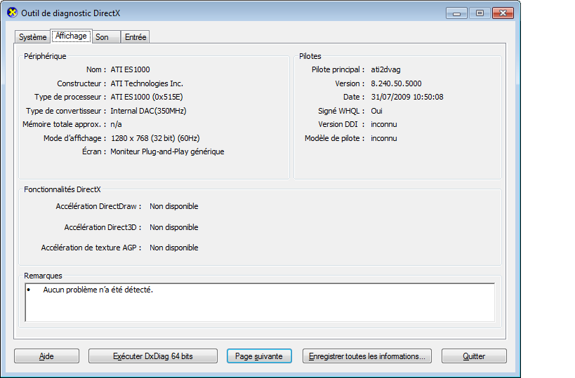Nom : fenatre dxdiag.png
Affichages : 124
Taille : 26,5 Ko