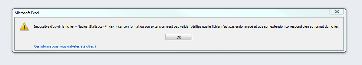 Nom : Erreur Exel .PNG
Affichages : 4033
Taille : 17,9 Ko