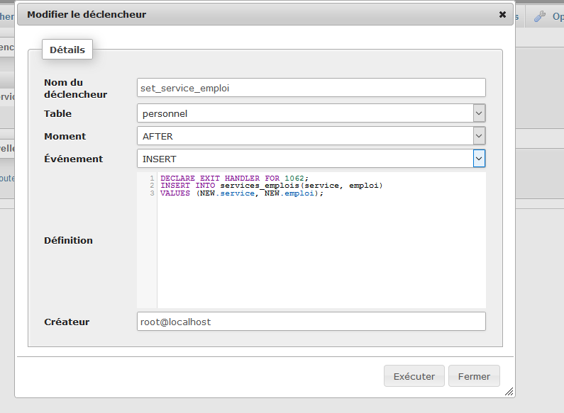 Nom : Capture phpmyadmin.PNG
Affichages : 490
Taille : 27,3 Ko