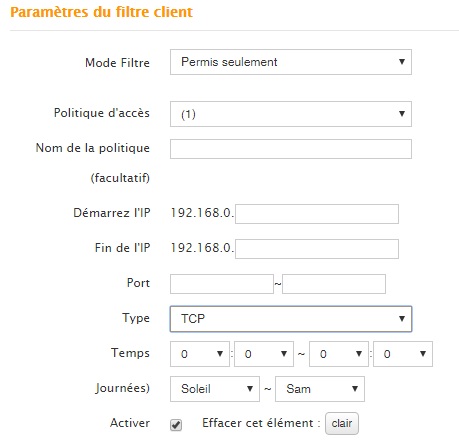 Bloquer L Acces Internet D Un Ip Client Administration