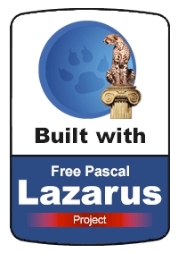 Nom : BuildwithFreePascal-Lazarus.jpg
Affichages : 2498
Taille : 32,2 Ko