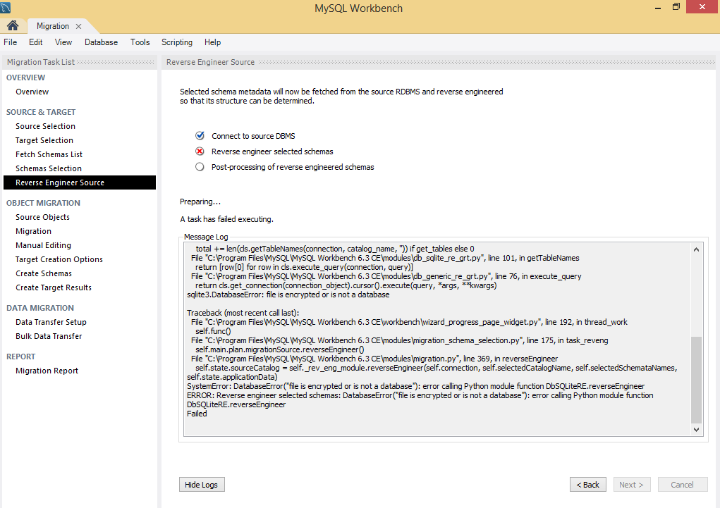 Nom : mysqlworkbench_sqlitedb_migration.PNG
Affichages : 300
Taille : 60,9 Ko