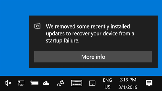 Nom : Windows 10 Uninstalling Updates.png
Affichages : 8857
Taille : 15,8 Ko