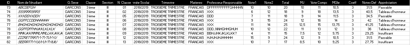 Nom : RESULT EXPORTED INTO EXCEL.png
Affichages : 108
Taille : 21,5 Ko