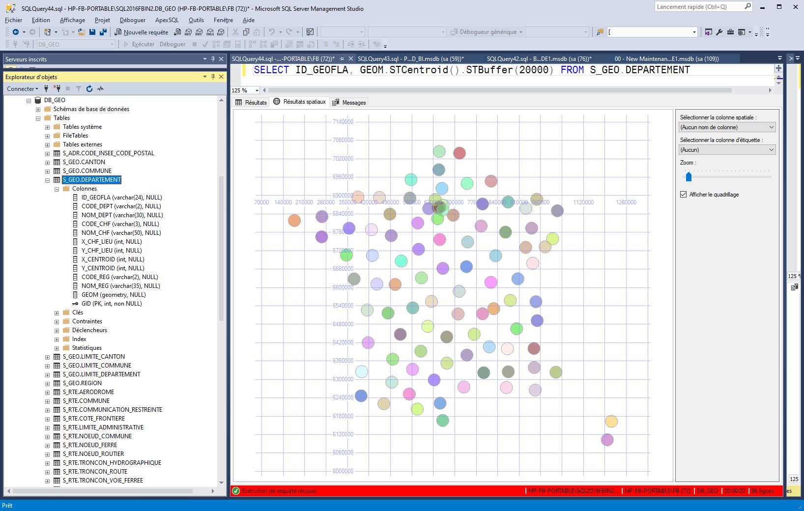 Nom : SQL spatial avec SQL Server et SSMS.jpg
Affichages : 208
Taille : 243,2 Ko