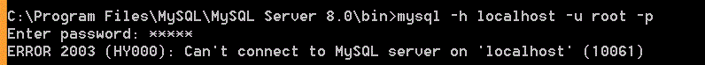 Nom : impossible de se connecter  MySQL.GIF
Affichages : 199
Taille : 4,5 Ko