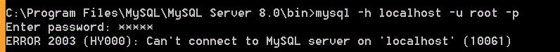 Nom : impossible de se connecter  MySQL.GIF
Affichages : 166
Taille : 4,5 Ko
