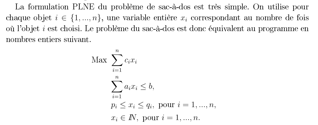 Nom : ALGORITHME PLNE sac a dos correcte.jpg
Affichages : 1530
Taille : 89,3 Ko