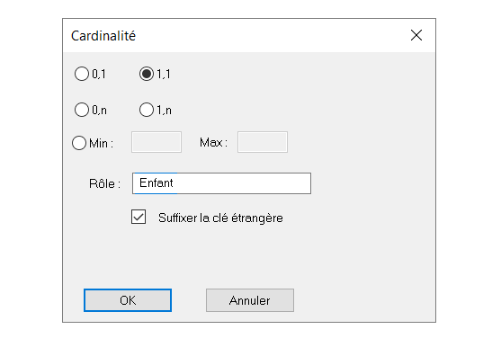 Nom : fenetre cardinalite role e1_e2_fk_1,1_0,n(ct e1)suffixer_fk.png
Affichages : 633
Taille : 6,3 Ko