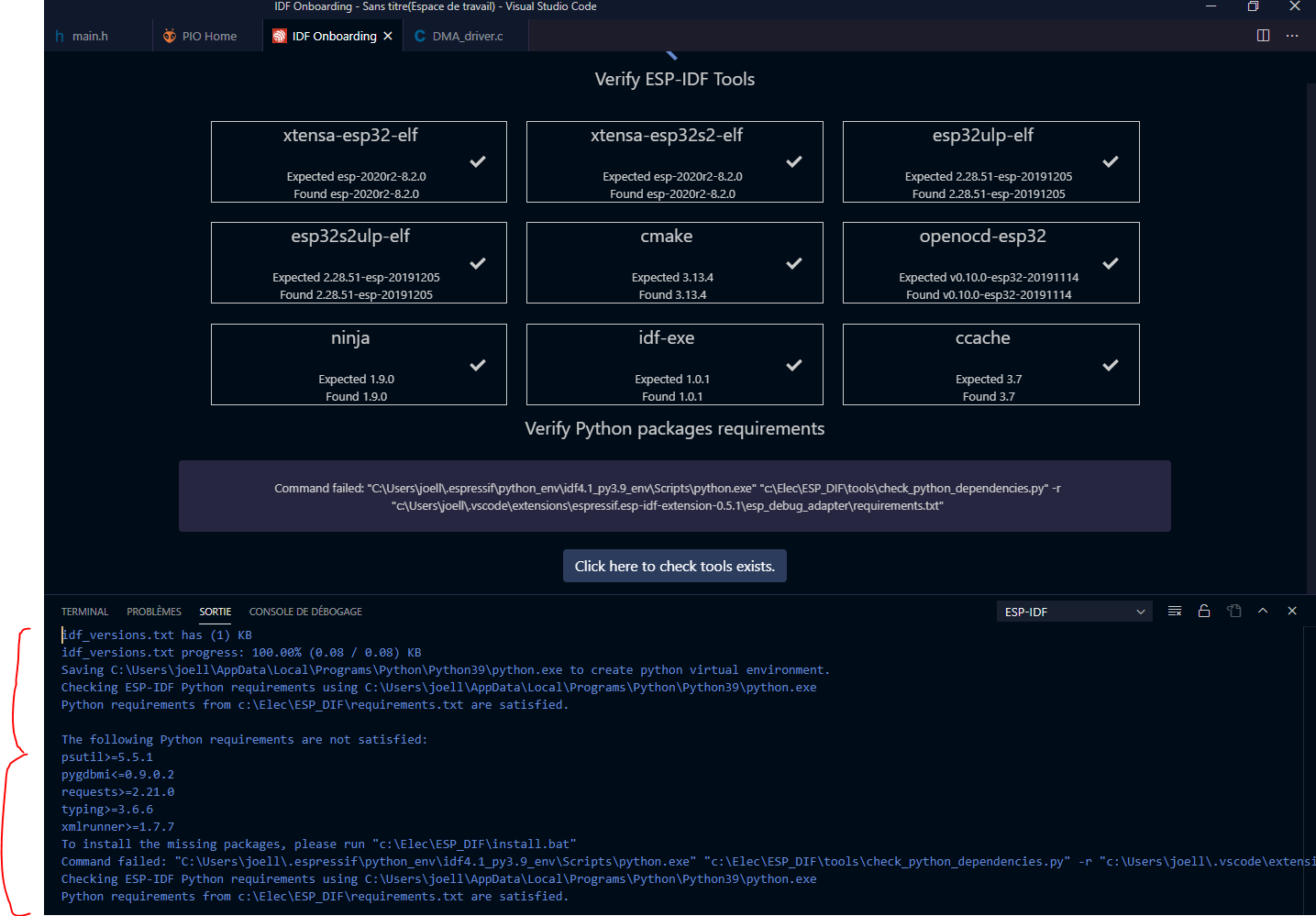 Nom : install_ESP-IDF.PNG
Affichages : 369
Taille : 97,0 Ko