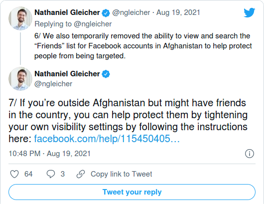 Nom : Screenshot_2021-08-20 Here’s how Facebook, Twitter are securing Afghan accounts amid Taliban tak.png
Affichages : 1193
Taille : 59,5 Ko