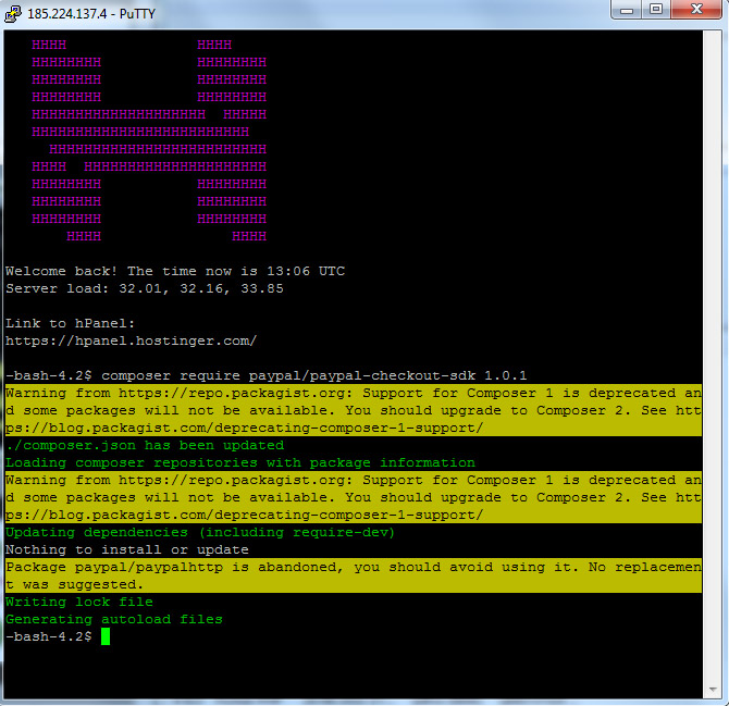 Nom : paypal sdk install 4.jpg
Affichages : 133
Taille : 214,8 Ko