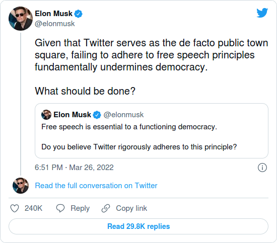 Nom : Screenshot_2022-03-28 Elon Musk Giving Serious Thought To Building A Social Media Platform(2).png
Affichages : 1751
Taille : 52,9 Ko