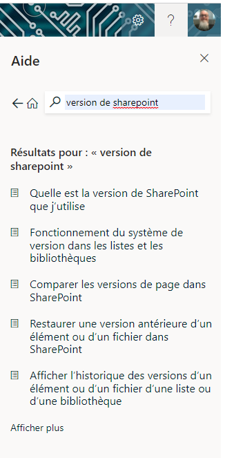 Nom : Question version sharepoint.png
Affichages : 161
Taille : 51,6 Ko