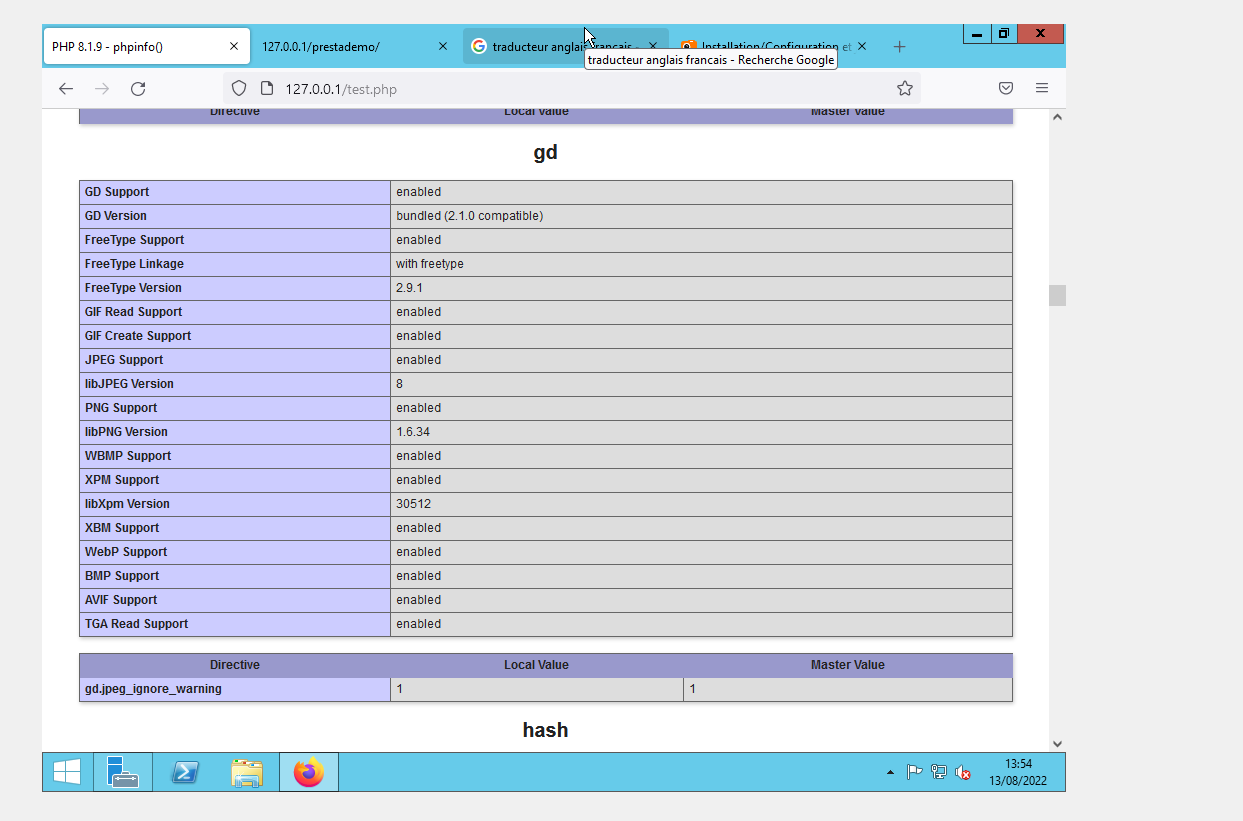 Nom : Capture dcran 2022-08-13 php9.png
Affichages : 238
Taille : 60,6 Ko