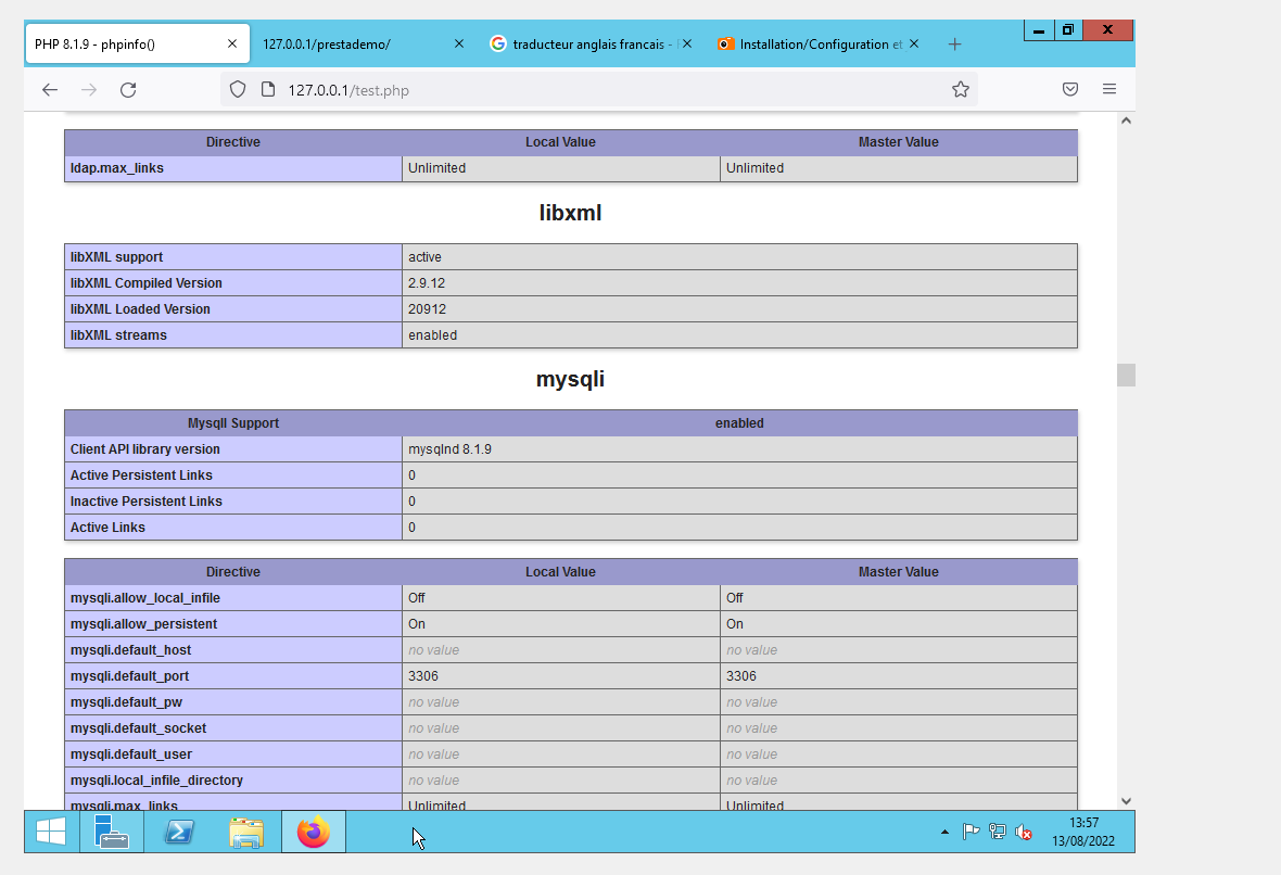 Nom : Capture dcran 2022-08-13 php12.png
Affichages : 231
Taille : 59,1 Ko