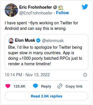 Nom : Screenshot_2022-11-15 Elon Musk says he fired engineer who corrected him on Twitter.png
Affichages : 33810
Taille : 36,6 Ko