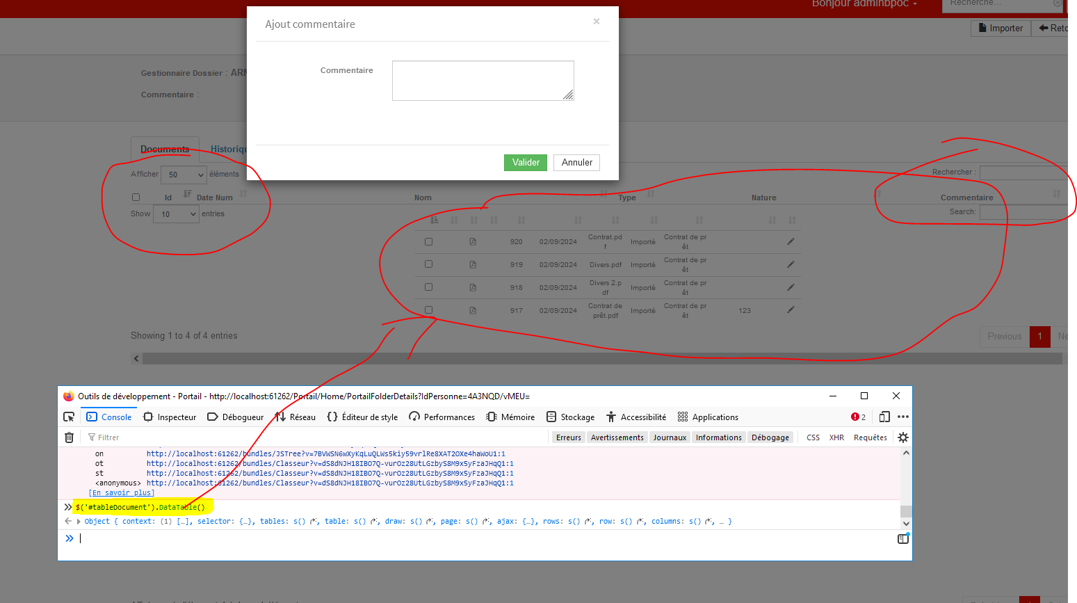 Nom : DataTableAfterBug.PNG
Affichages : 88
Taille : 82,3 Ko